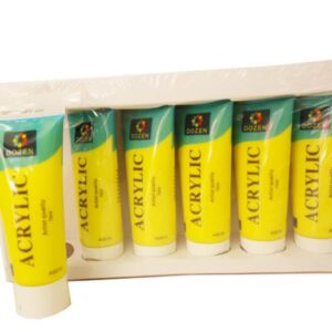 ACRILICO AMARILLO 75 ML DOZEN