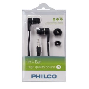 AUDIFONOS IN-EAR PHILCO NEGRO