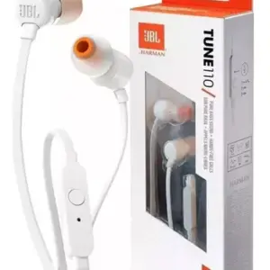 AUDIFONOS JBL TUNE 110 BLANCO