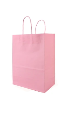 BOLSA DE REGALO COLOR ROSADO 18.5X25.5 CM MOTARRO