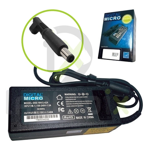 CARGADOR DIGITAL MICRO GAMER 18.5V3.5A H