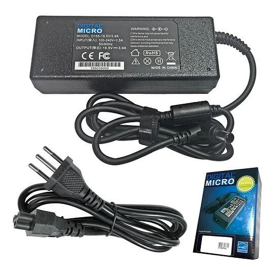 CARGADOR DIGITAL MICRO GAMER 19V-3.42A AC