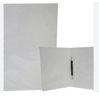 CARPETA PLASTIFICADA CON ARCHIVADOR BLANCO - Imagen 2