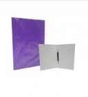 CARPETA PLASTIFICADA CON ARCHIVADOR COLOR LILA