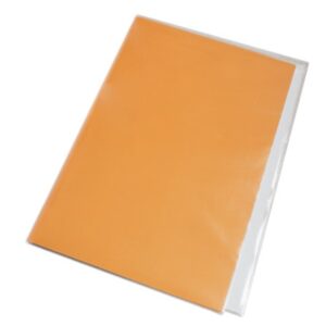 CARPETA PLASTIFICADA SIN ARCHIVADOR NARANJO