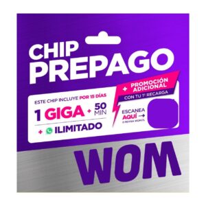 CHIP PREPAGO WOM