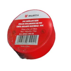 CINTA AISLANTE ELECTRICA ROJA