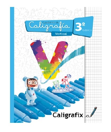 UADERNO CALIGRAFIX 3° BASICO VERTICAL