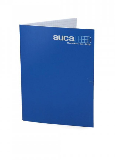 CUADERNO COLLEGE AUCA MATEMATICA 7MM 80 HOJAS