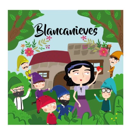CUENTO INFANTIL BLANCANIEVES ART AND CRAFT