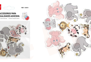STICKERS AUTOADHESIVOS ANIMALES MOTARRO