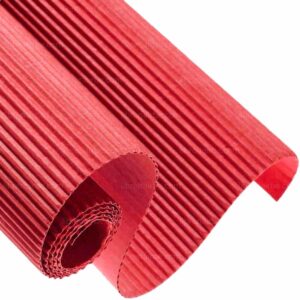 PLIEGO CARTON CORRUGADO ROJO