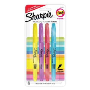 DESTACADORES SHARPIE  4 COLORES