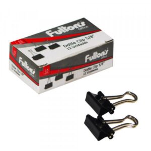 DOBLE CLIP 15MM  5/8 METALICO FULTONS