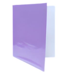 CARPETA PLASTIFICADA SIN ARCHIVADOR LILA