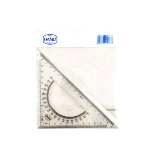 ESCUADRA CON TRANSPORTADOR HAND QUALITY