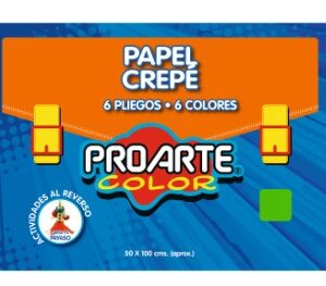 ESTUCHE DE PAPEL CREPE PROARTE