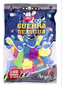 GUERRA DE AGUA 100 BOMBAS DE AGUA ARGOS