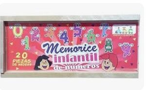 JUEGO DE MEMORICE 20 PIEZAS MADERA DIFERENTES DISEÑOS