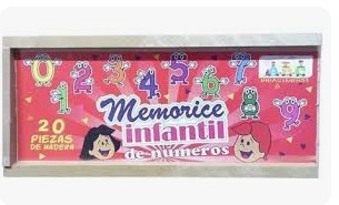 JUEGO DE MEMORICE 20 PIEZAS MADERA DIFERENTES DISEÑOS