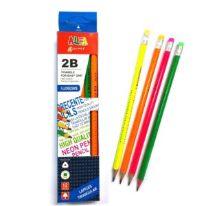 CAJA DE LAPICES NEON ALFA
