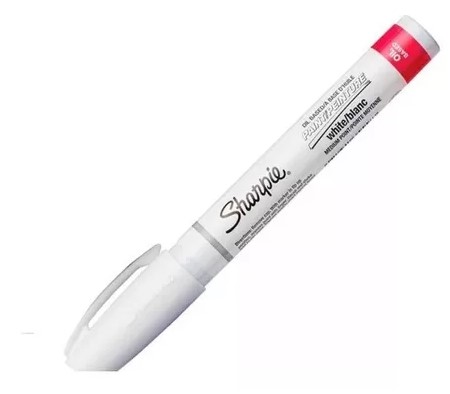 LAPIZ SHARPIE BLANCO OIL BASE