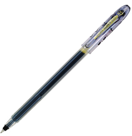 LAPIZ SUPER GEL 0.7MM COLOR NEGRO PILOT