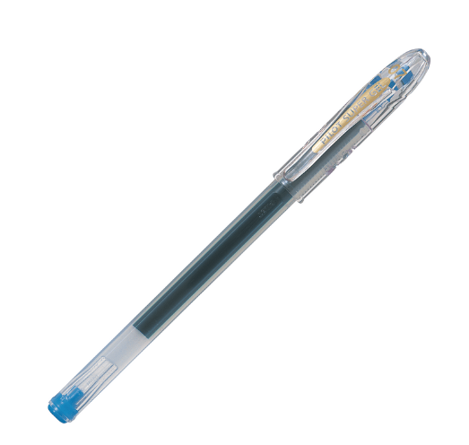 LAPIZ SUPER GEL 0.7MM COLOR CELESTE PILOT