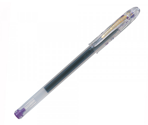 LAPIZ SUPER GEL 0.7MM COLOR MORADO PILOT