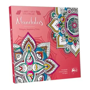 LIBRO PARA COLOREAR MANDALAS ART AND CRAFT