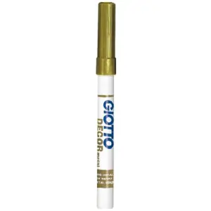 MARCADOR GIOTTO DECOR METALLIC DORADO