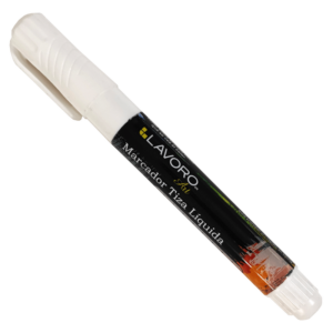 MARCADOR TIZA LIQUIDA BLANCO LAVORO GROSOR 6.5 MM