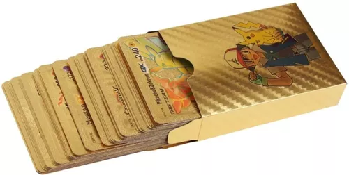 MASO DE CARTAS DORADAS DE POKEMON