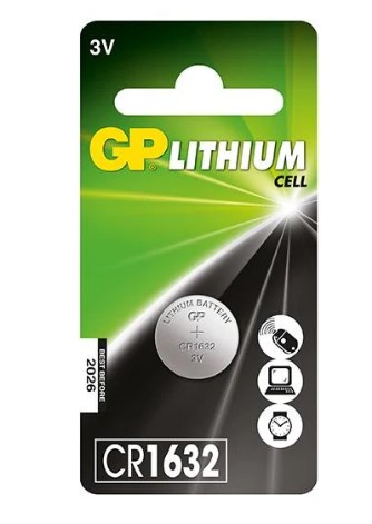 PILAS DE RELOJ CR1632 GP