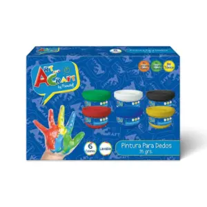 PINTURAS PARA DEDOS ART AND CRAFT