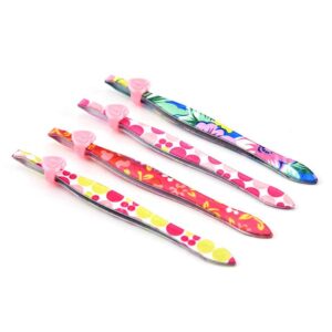 PINZAS DE CEJAS DISEÑOS DE FLOR