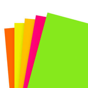 PLIEGO GRANDE DE CARTULINA COLORES FLUOR