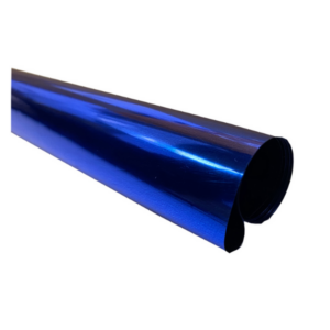PLIEGO PAPEL METALIZADO AZUL