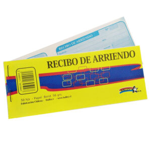 RECIBO DE ARRIENDO HALLEY 50 HOJAS