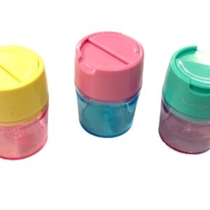 SACAPUNTAS CON DEPOSITO LAVORO DIFERENTES COLORES