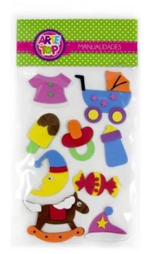 SET DE BEBE EN GOMA EVA ARTE TOP