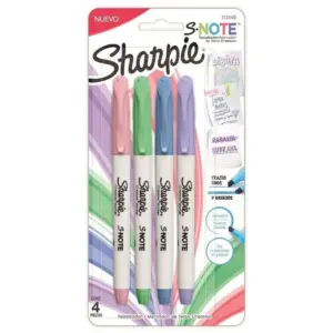 SET DE MARCADOR DE TEXTO SHARPIE 4 UNIDADES