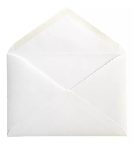 SOBRE CARTA BLANCO 12.4X15.4 50 UNIDADES