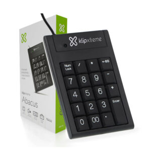TECLADO NUMERICO USB KEYPAD NEGRO KNP-100