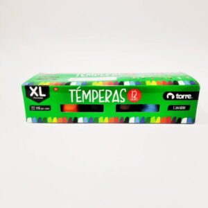 TEMPERAS 12 COLORES XL TORRE