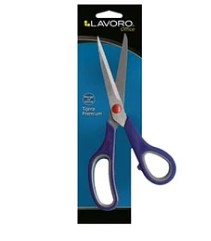 TIJERA LAVORO 6 1/4 MANGO AZUL