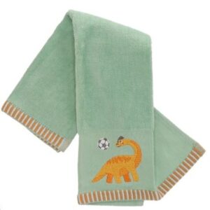 TOALLA INFANTIL 30X45 VERDE CASA IDEAS