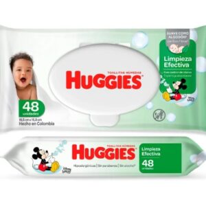 TOALLITAS HUMEDAS HUGGIES 48 UNIDADES