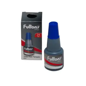 TINTA PARA TAMPON 24 ML AZUL FULTONS