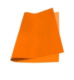 PLIEGO PAPEL VOLANTIN NARANJO